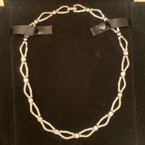 Erwin Pearl Sterling Silver 12ct CZ Necklace